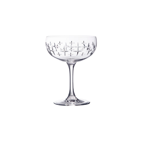 Guy Degrenne NEWPORT TWIST Coffret 4 Coupes à Cocktail/glace 28 Cl
