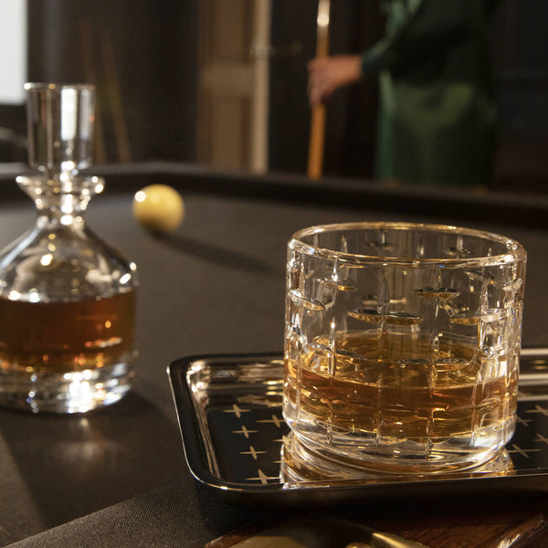 Guy Degrenne NEWPORT TWIST Coffret 4 Gobelets Bas 25 Cl