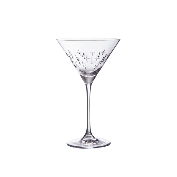 Guy Degrenne NEWPORT TWIST Coffret 4 Verres à Martini 21 Cl