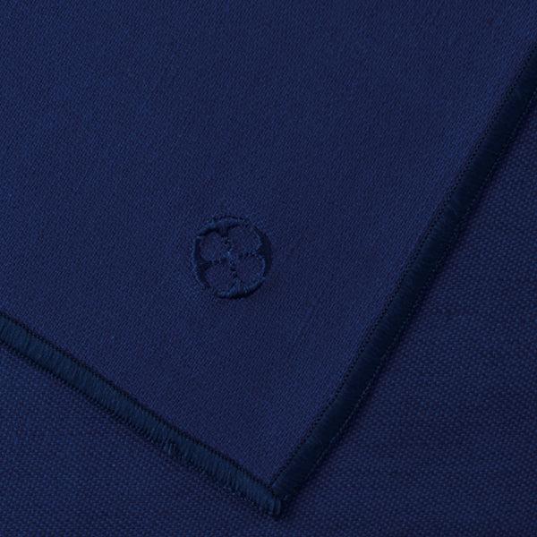 Guy Degrenne NUANCES COTON & LIN BLEU ROY Nappe Rectangulaire 180 X 250 Cm