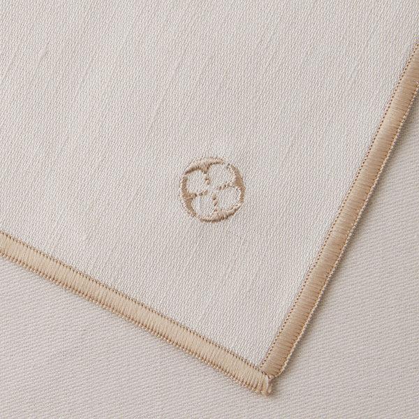 Guy Degrenne NUANCES COTON & LIN NUDE Nappe Carrée 180 X 180 Cm