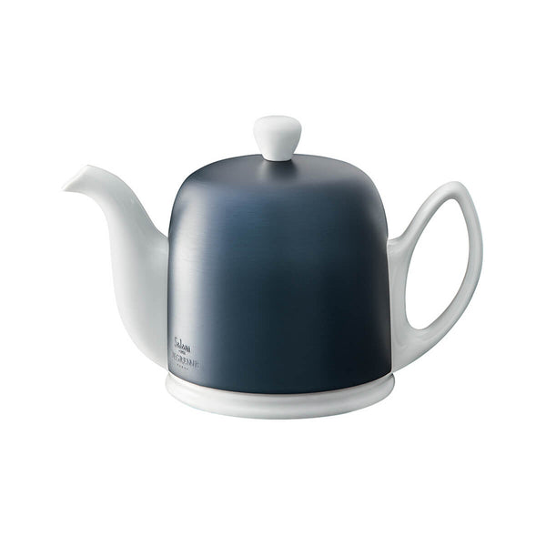 guy degrenne SALAM MINERALE Théière 4 tasses cloche cobalt