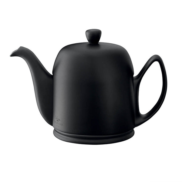 guy degrenne SALAM MINERALE Théière 6 tasses cloche noire