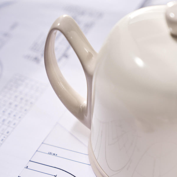 Guy Degrenne SALAM MONOCHROME Théière 4 Tasses Cloche Rose Nude