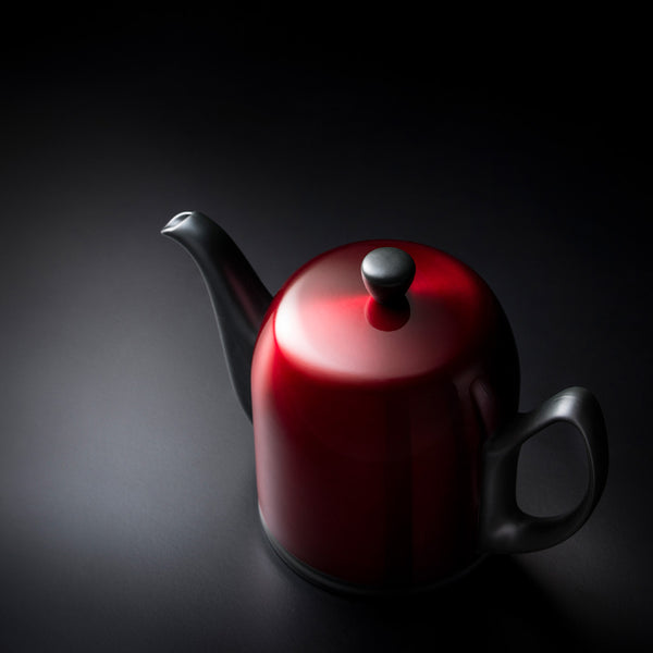Guy Degrenne SALAM POMME D'AMOUR Théière 6 Tasses Cloche Rouge