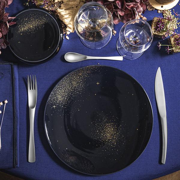 Guy Degrenne XY MAT Coffret 24 Pieces Monobloc Lame Unie