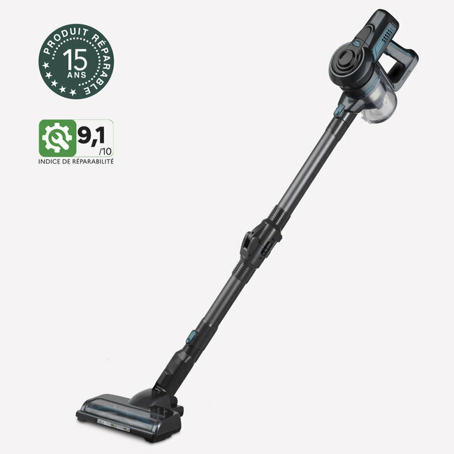 h.koenig Aspirateur balai 2 en 1 sans fil PowerFlex