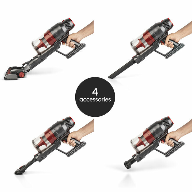 H.koenig Aspirateur 2 En 1 Sans Fil FullPower