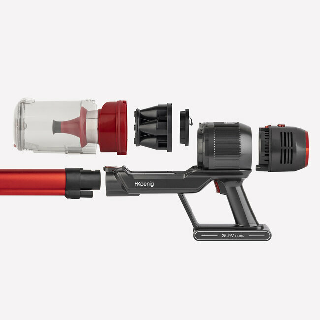 H.koenig Aspirateur 2 En 1 Sans Fil FullPower