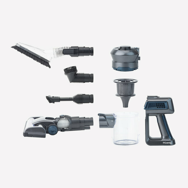 H.koenig Aspirateur 2 En 1 Sans Fil PowerClean