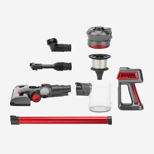 H.koenig Aspirateur 2 En 1 Sans Fil PowerClean+
