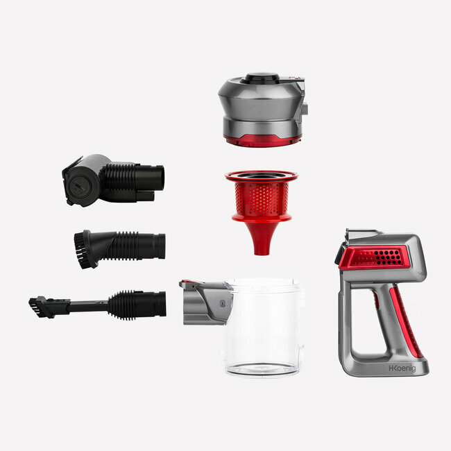 H.koenig Aspirateur à Main Textile+