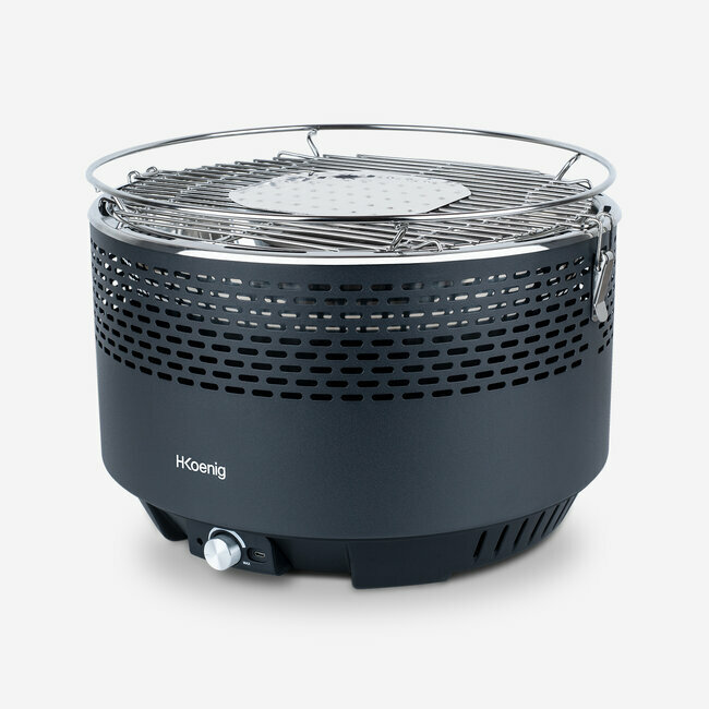 h.koenig barbecue à charbon portable