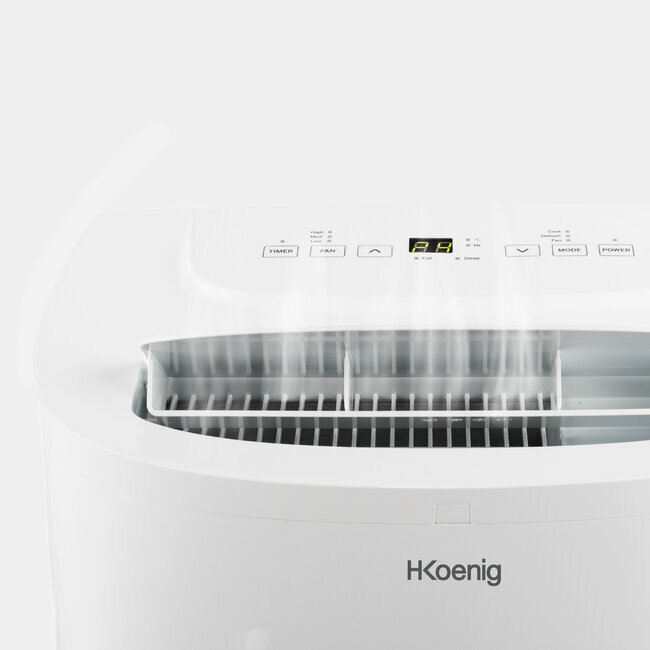 H.koenig Climatiseur Mobile Silent+