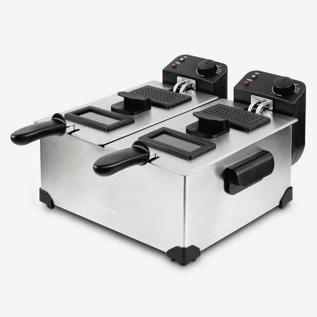 h.koenig Friteuse double bac