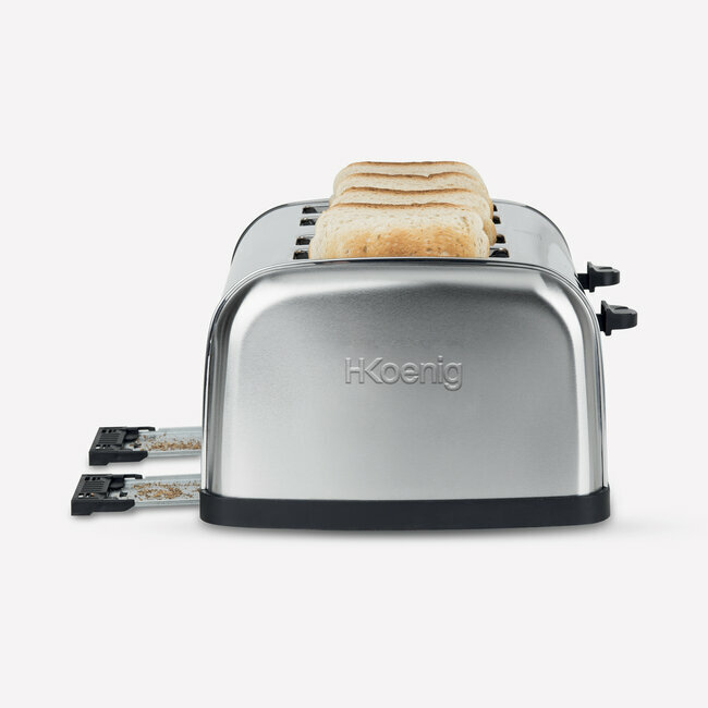 H.koenig Grille-pain Toaster 4 Tranches