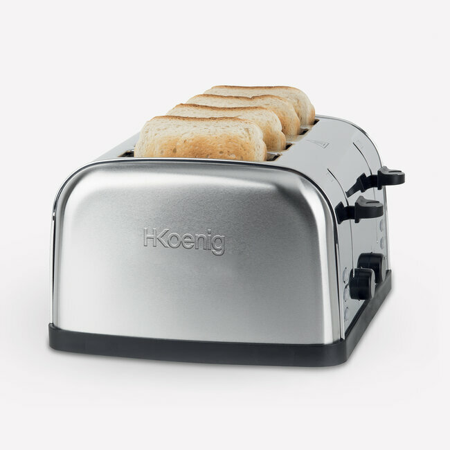 h.koenig grille-pain toaster 4 tranches