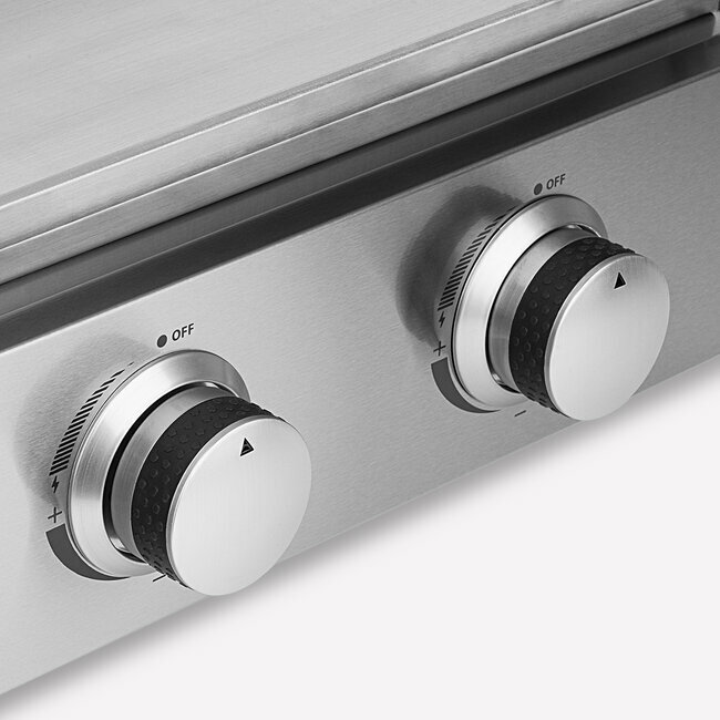 H.koenig Plancha Au Gaz 2 Brûleurs