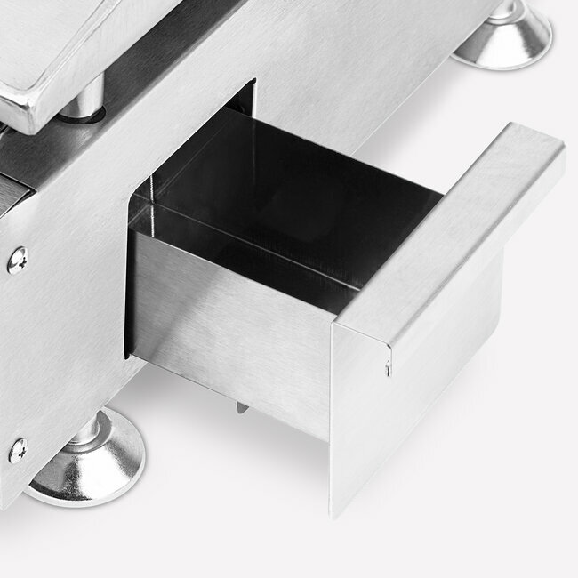 H.koenig Plancha Au Gaz 2 Brûleurs