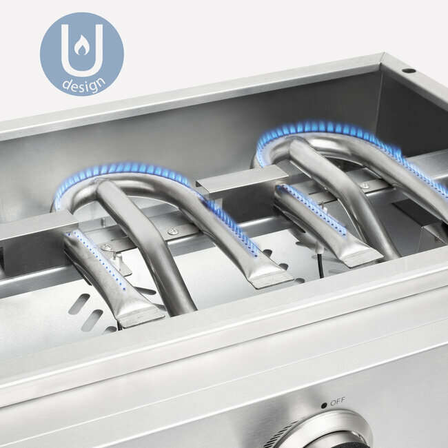 H.koenig Plancha Au Gaz 3 Brûleurs