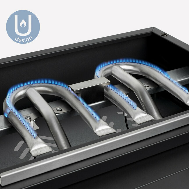 H.koenig Plancha Au Gaz 3 Brûleurs