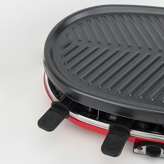H.koenig Raclette 4 En 1 Pour 8 Personnes