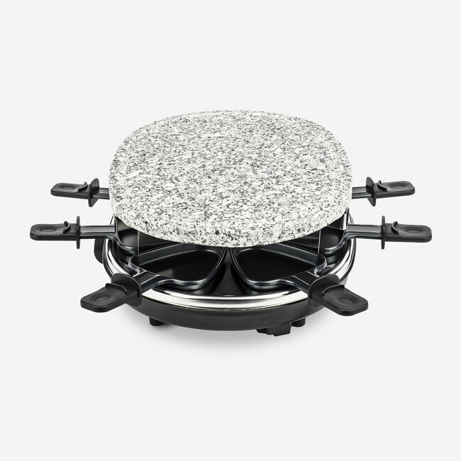 H.koenig Raclette Pierre à Cuire 8 Personnes