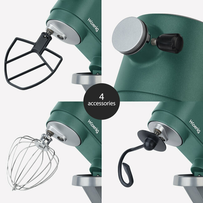 H.koenig Robot Pâtissier Métal