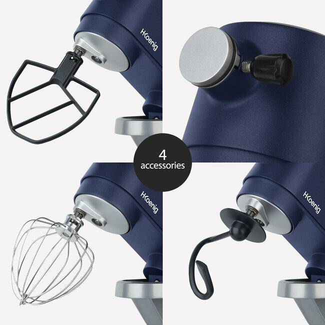 H.koenig Robot Pâtissier Métal