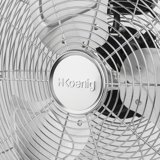 H.koenig Ventilateur De Sol Métal