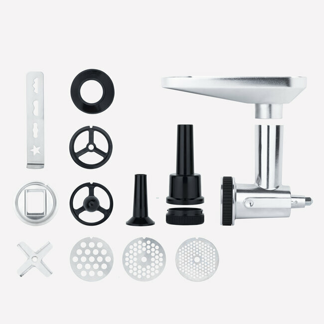 H.koenig Kit Hachoir à Viande Pour Robot Pâtissier KM120 KM124 KM126 Et KM128