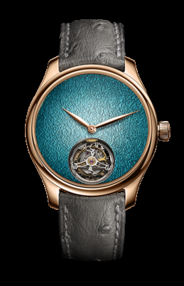h.moser Endeavour Tourbillon Concept Turquoise Enamel