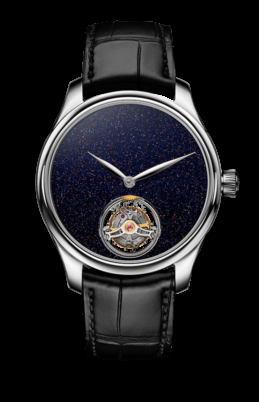 h.moser Endeavour Aventurine Tourbillon Steel