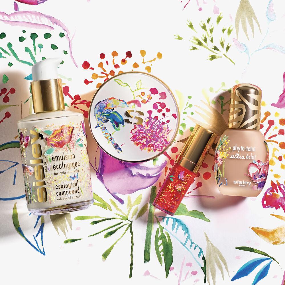 Hair Rituel By Sisley Phyto-Blanc Le Cushion Blooming Peonies Collection 00C Swan