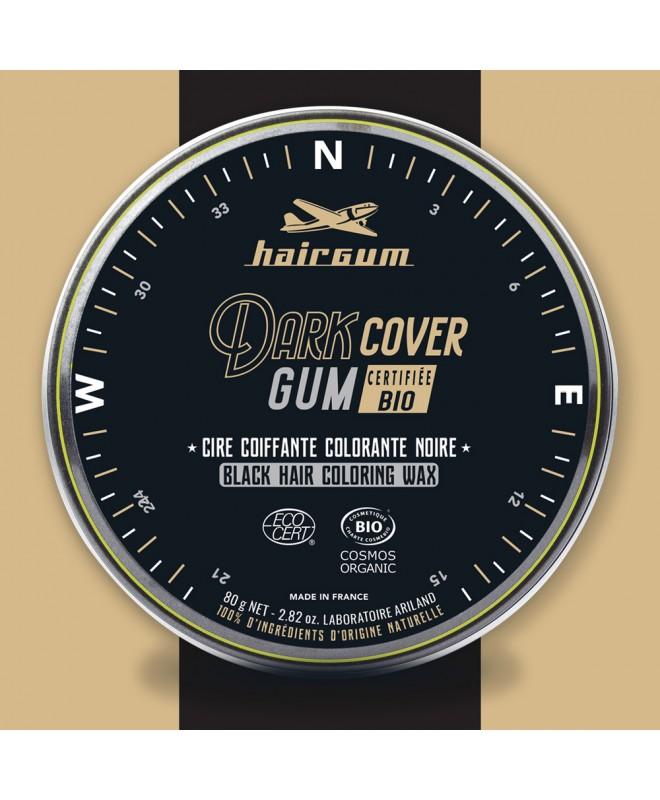 Hairgum Cire Dark Cover Gum 80g Certifiée Cosmos Organic