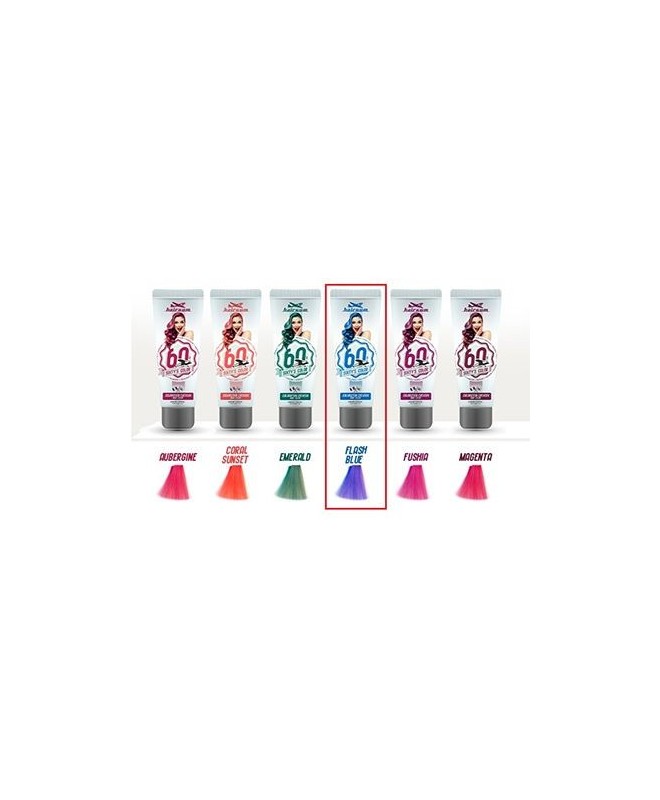 Hairgum Flash Blue Sixty'S Color 60ML