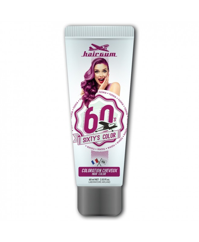 Hairgum Fushia Sixty'S Color 60ML