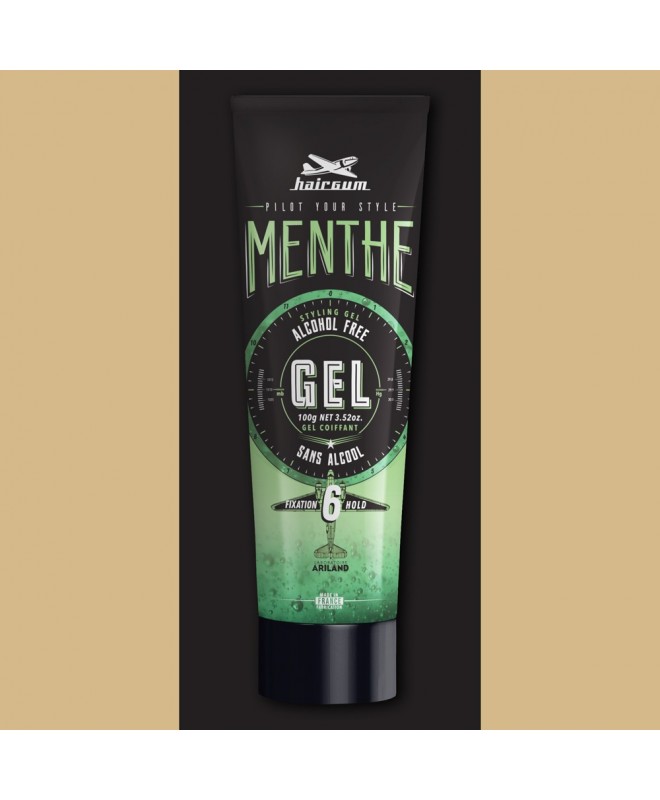 Hairgum Gel Fixant Menthe - Sans Alcool 100G