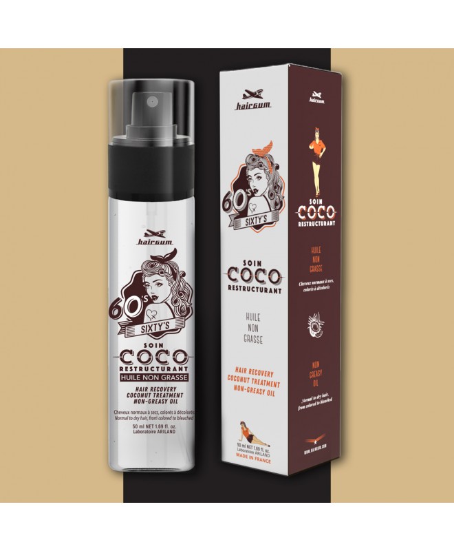 Hairgum Huile Coco Restructurante