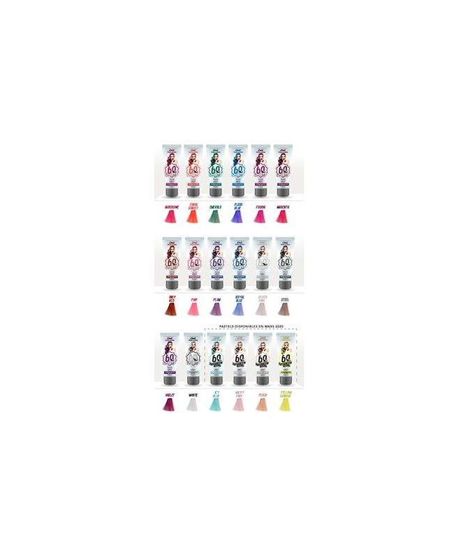 Hairgum Icy Blue Sixty'S Color 60ML