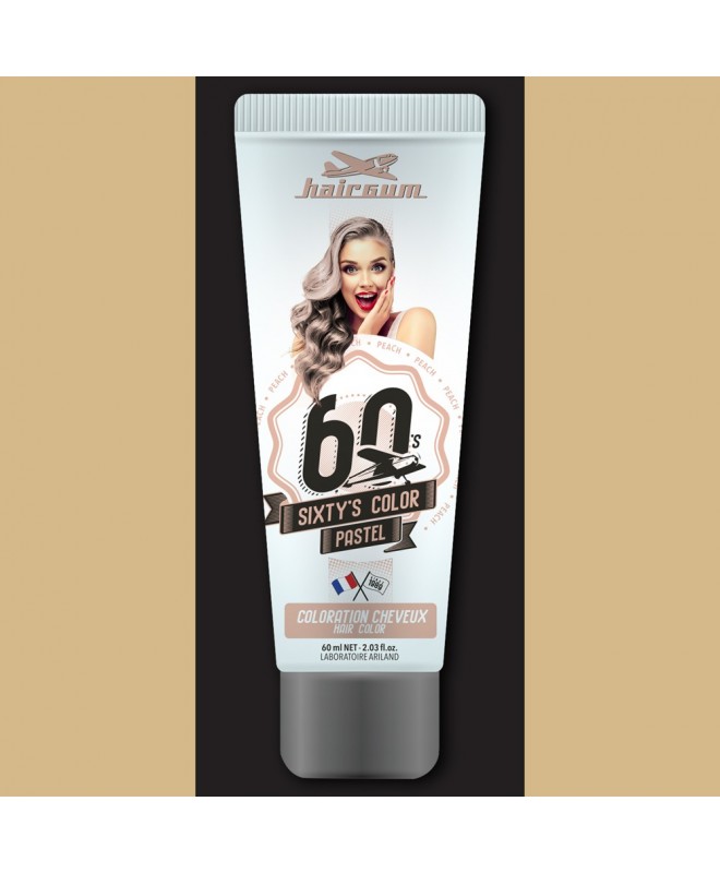 Hairgum Peach Sixty'S Color 60ML