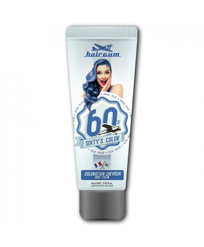 Hairgum Royal Blue Sixty'S Color 60ML