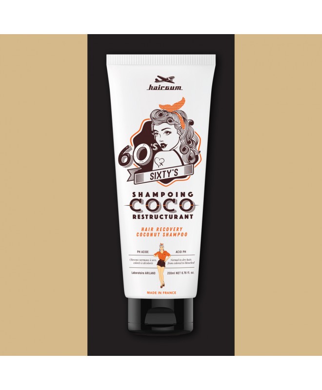 Hairgum Shampoing Coco Restructurant 200ml