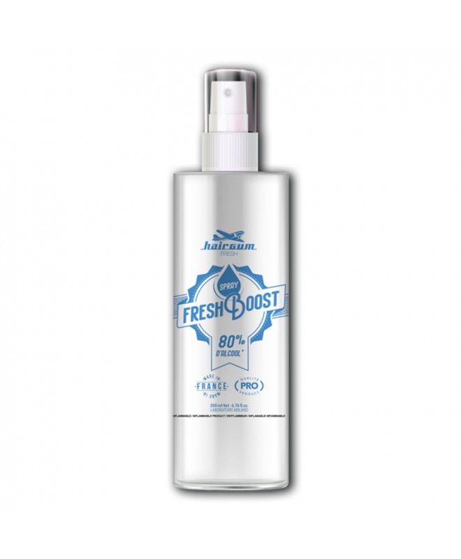 hairgum Spray Fresh BOOST 80% Alcool