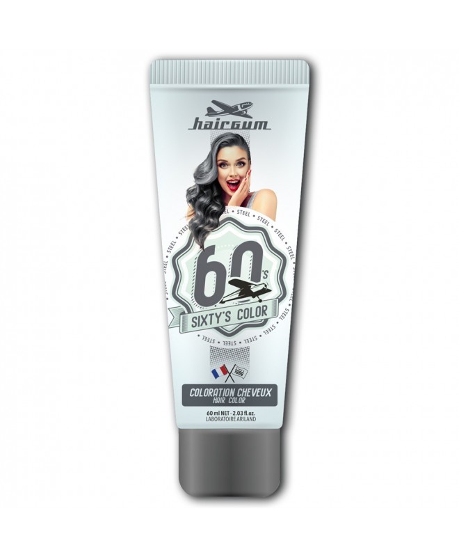 Hairgum Steel Sixty'S Color 60ML