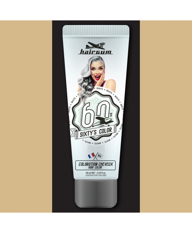 Hairgum White Sixty'S Color 60ML