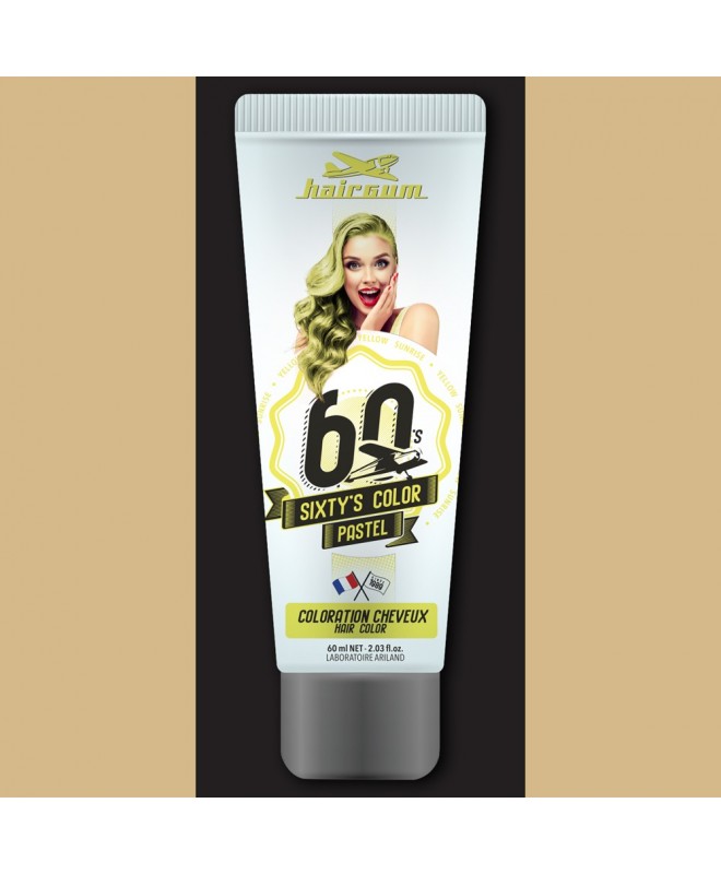 Hairgum Yellow Sunrise Sixty'S Color 60ML