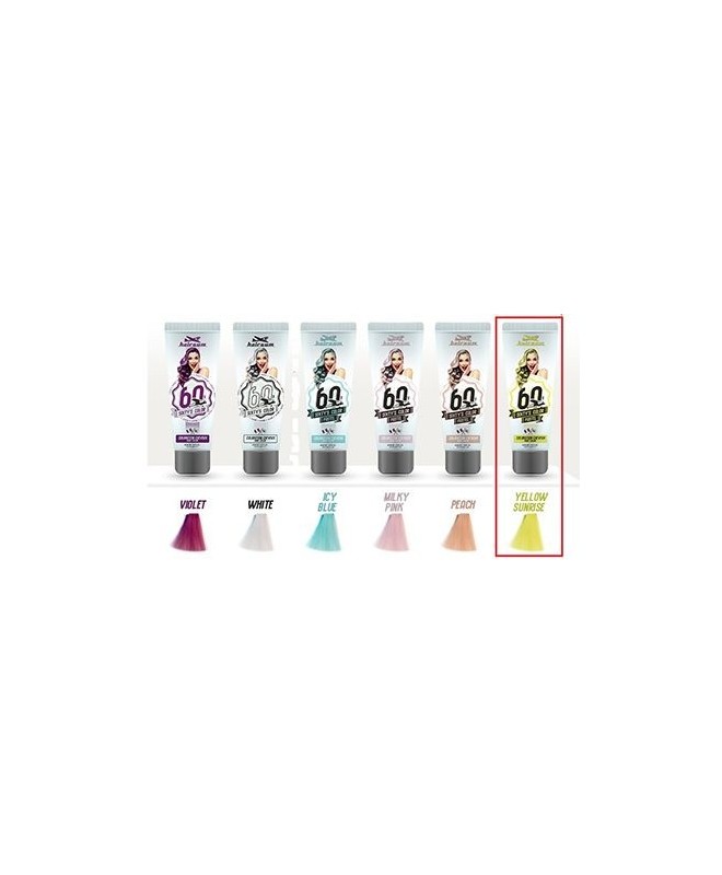 Hairgum Yellow Sunrise Sixty'S Color 60ML