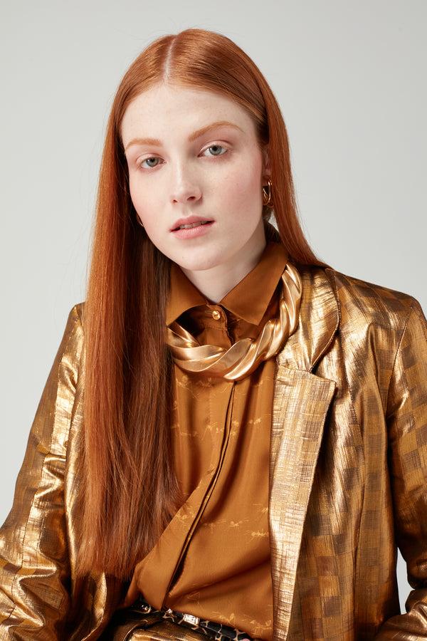 Heimstone Blazer Sonny Crockett En Imprimé Damier Klimt