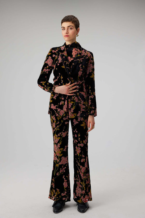 heimstone Blazer Sonny Crockett en velours Blossom HLD